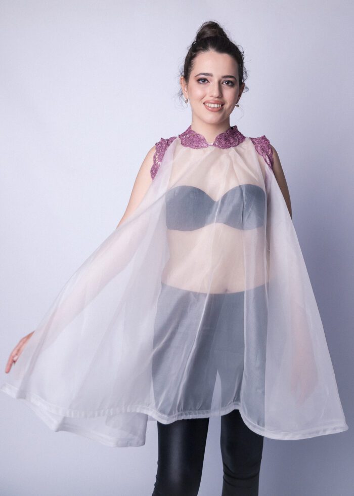 Diaphanous Organza Dress