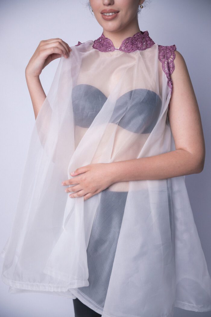 Diaphanous Organza Dress