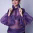 Lilac Organza Shirt