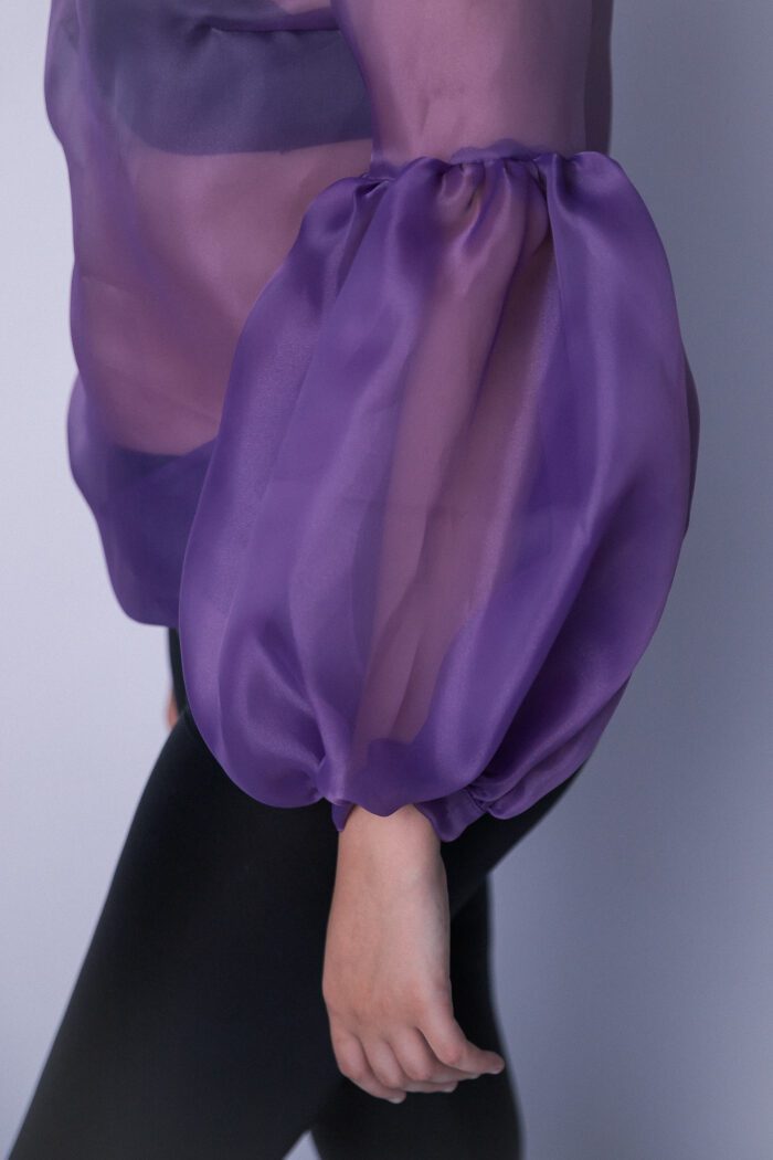 Lilac Organza Shirt