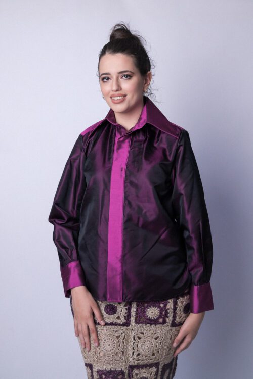 Purpirt Taffeta Shirt