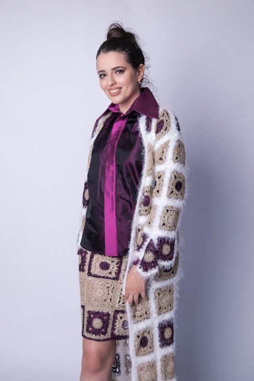 Granny Square Coat