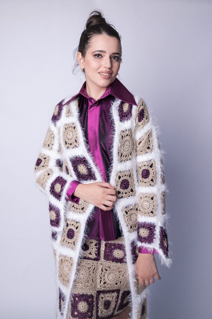 Granny Square Coat