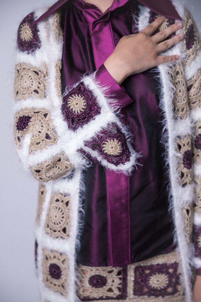 Granny Square Coat