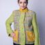 Spring Mood Wool jacket with hand knit components