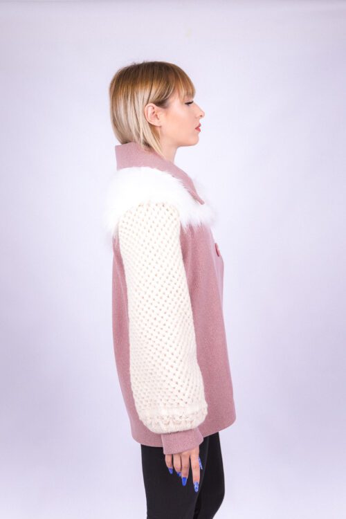 Pink Woolen Jacket