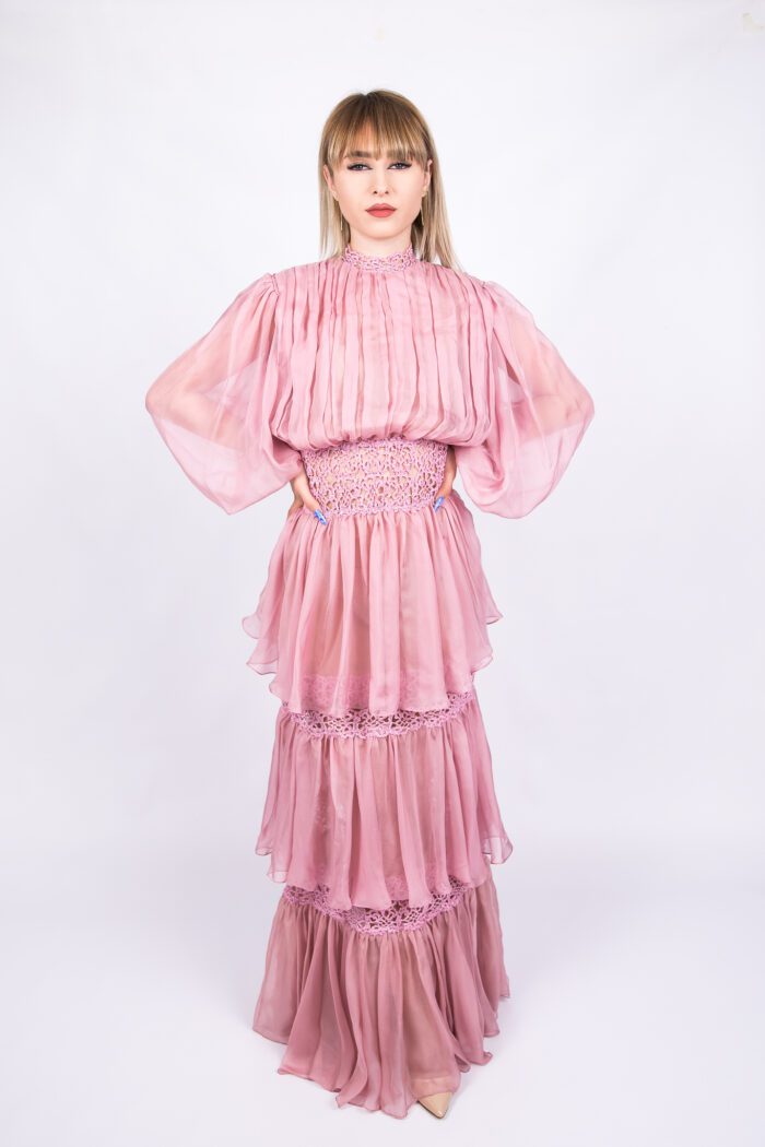 Natural Veil Overdose Pink Dress