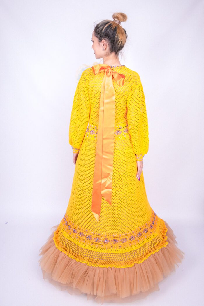 Boho Chic Imperial Yellow Dress