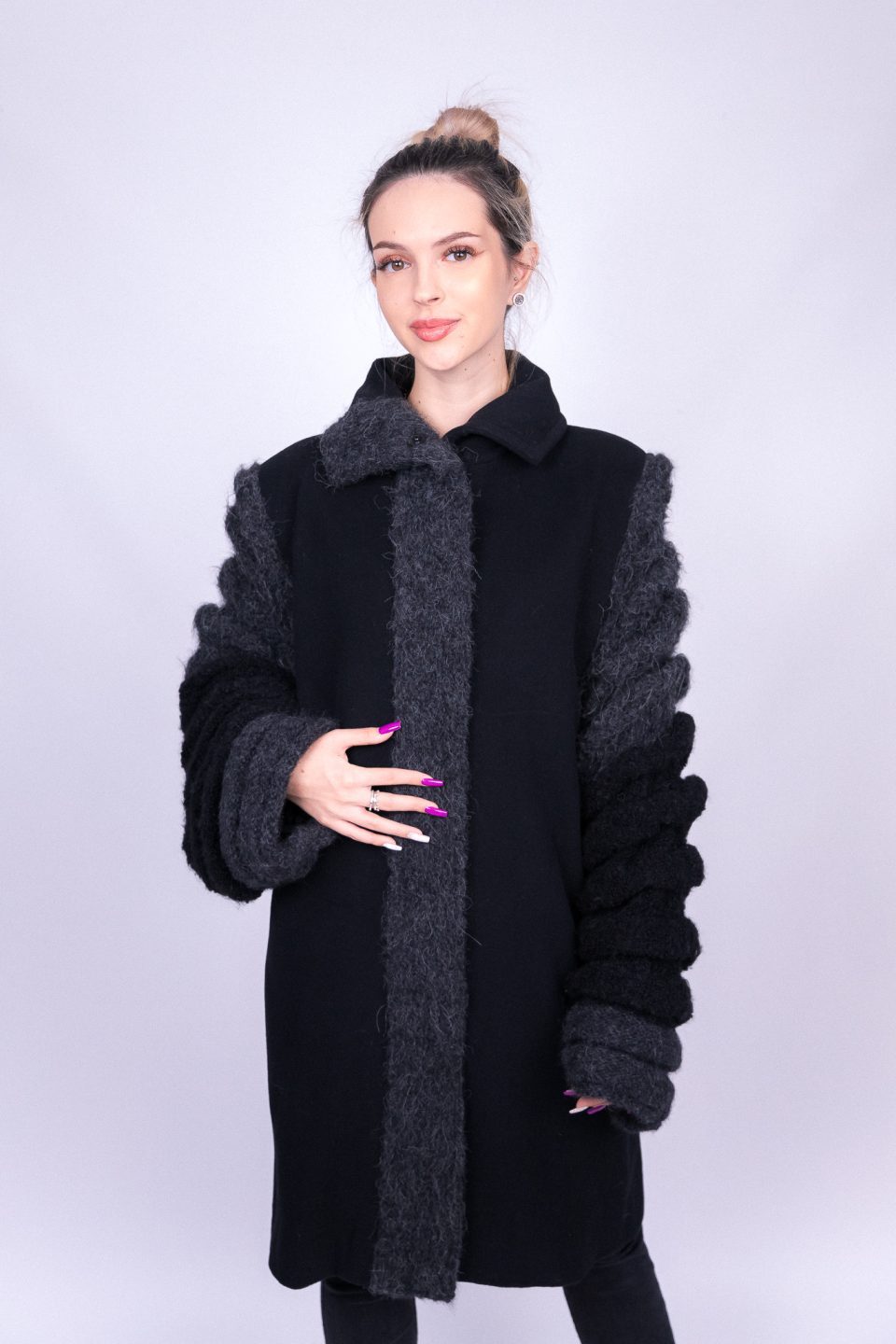 Black Flame Overcoat